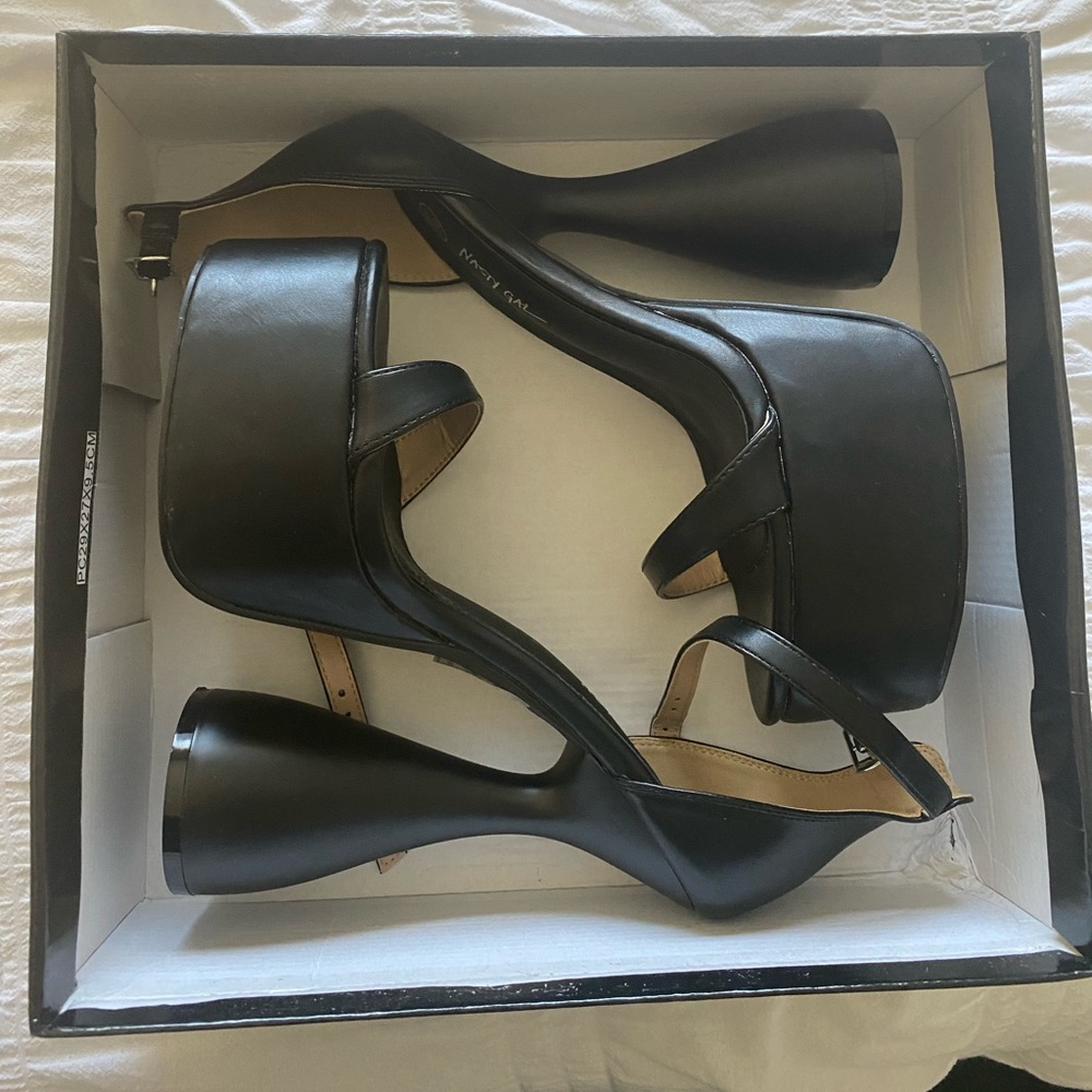 NWOT Nasty gal disco shoes (never worn)